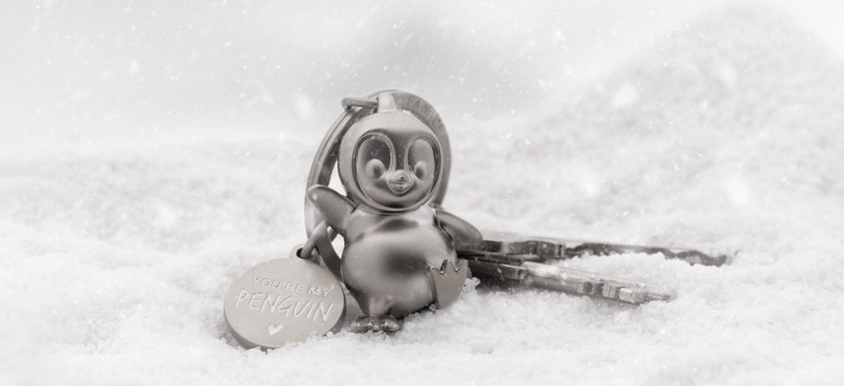 Ein Leben lang an deiner Seite – Die Treue der Pinguine - FABACH – Die Schlüsselanhänger-Schmiede