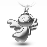 "Fly" Schutzengel Schlüsselanhänger - Engel Glücksbringer - FABACH#farbe_silber