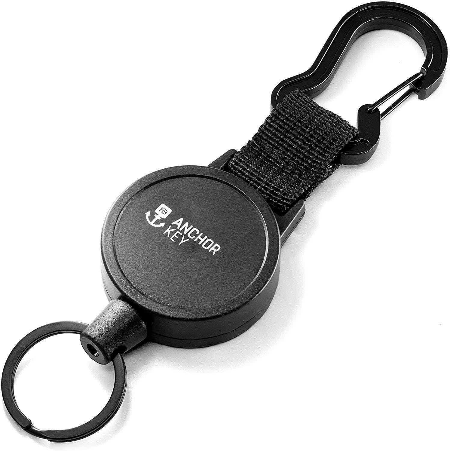 "Anchor Key" Schlüsselrolle Schlüsselanhänger-Jojo mit ausziehbarem Aramidseil