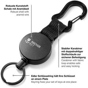 Tyqour 4er-Set Spiralschlüsselkette – Elastisch, Ausziehbar Bis 120 Cm, Mit Karabiner, Anti-Verlust Für Angeln, Kajak & Camping Tyqour 4er-Set Spiralschlüsselkette – Elastisch, Ausziehbar Bis 120 Cm, Mit Karabiner, Anti-Verlust Für Angeln, Kajak & Camping