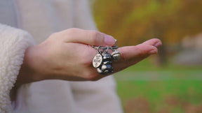 "Follow your Dreams" squirrel keychain "Skippy" with engraving - sweet lucky charm encouragement