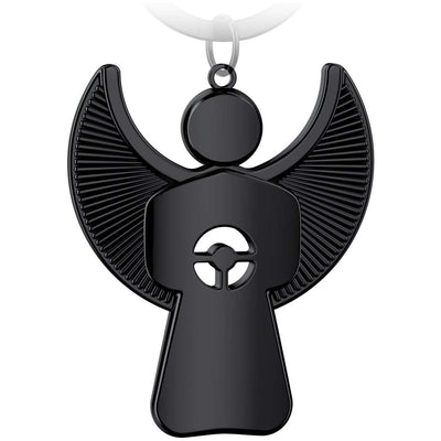 Porte-clés ange gardien "Pikto" avec volant - porte-bonheur ange