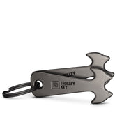 "Trolley Key" (schwarz) Kompakter Einkaufswagenlöser für Frontlader-Einkaufswagen - FABACH#größe_2 stück (vorteilspack)