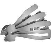 "Trolley Master Stainless Steel Series" - Der erste Einkaufswagenlöser für alle Einkaufswagen - Das Original in Edelstahl - FABACH#farbe_silber#größe_3 stück