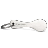 "Trolley Spoon" Einkaufswagenlöser Schlüsselanhänger - Einkaufswagenchip abziehbar aus Metall - FABACH#stil_ohne botschaft