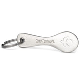 Schutzengel - "Trolley Spoon" Einkaufswagenlöser Schlüsselanhänger - Einkaufswagenchip abziehbar aus Metall - FABACH#stil_schutzengel